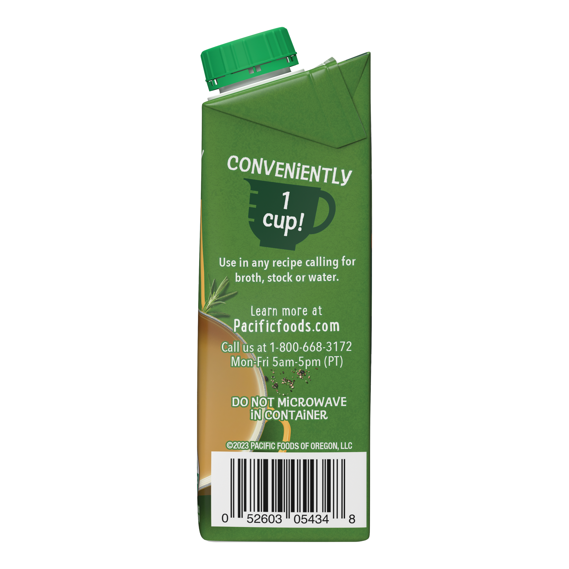 slide 5 of 5, Pacific Foods Low Sodium Organic Free Range Chicken Broth, 8 oz