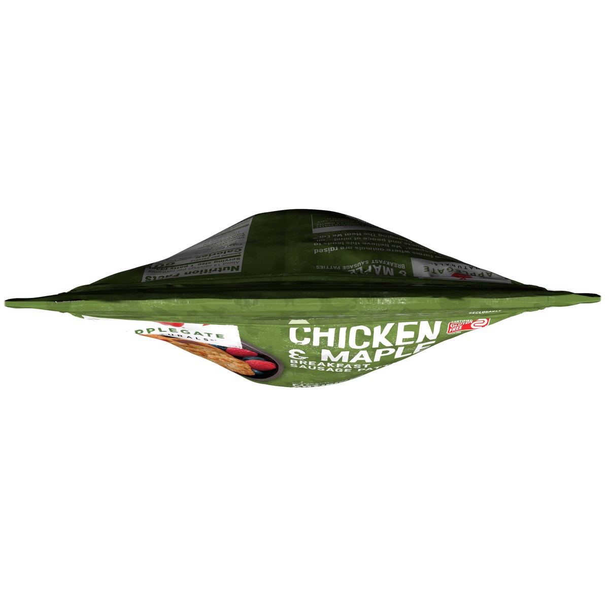 slide 8 of 9, Applegate Chicken & Maple Breakfast Sausage Patties (Frozen), 16 oz