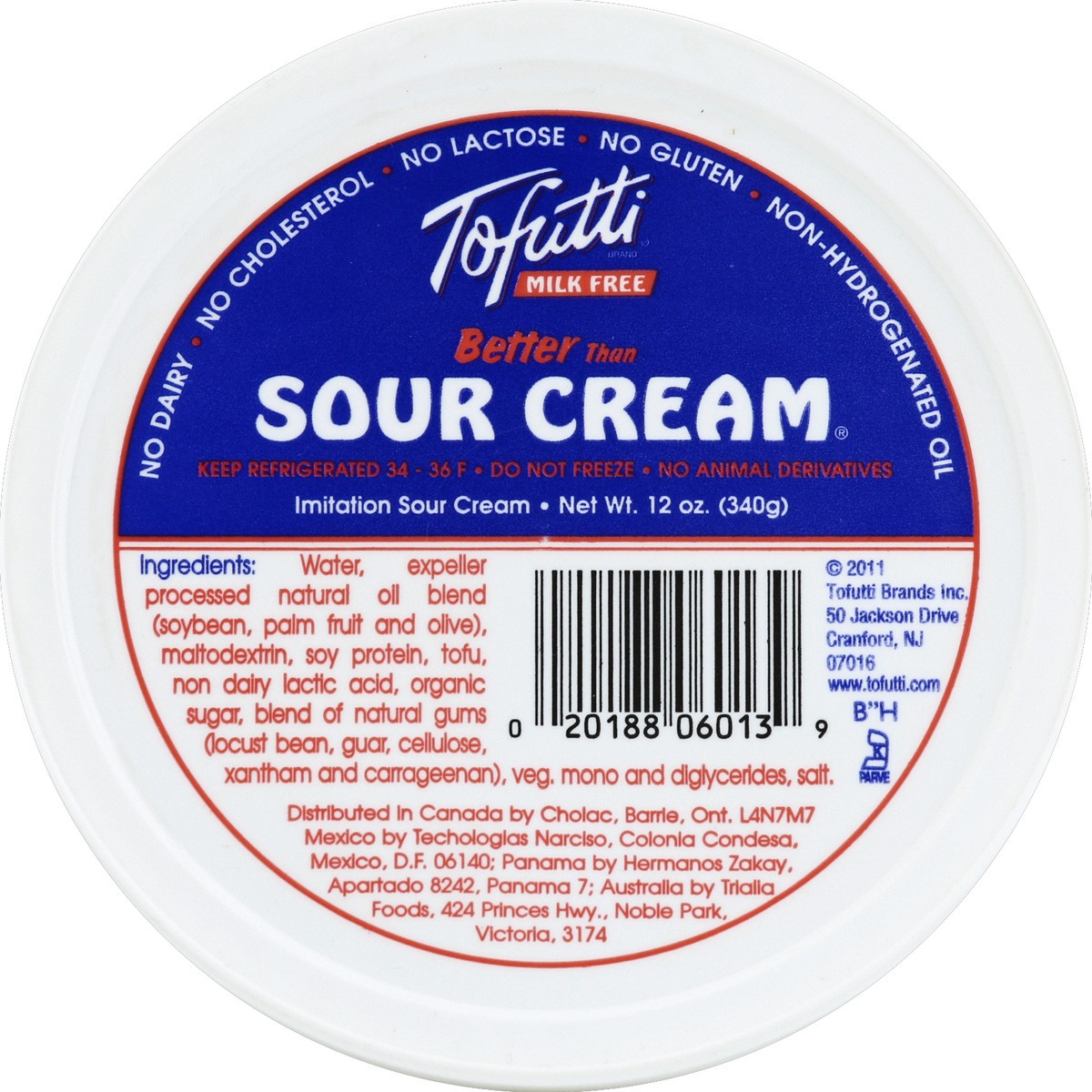 slide 3 of 4, Tofutti Milk Free Better Than Sour Cream, 12 oz