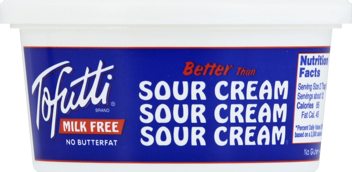 slide 1 of 4, Tofutti Milk Free Better Than Sour Cream, 12 oz