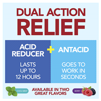 slide 27 of 29, Meijer Dual Action Complete Heartburn Relief Chewable Tablets, Berry, 50 ct