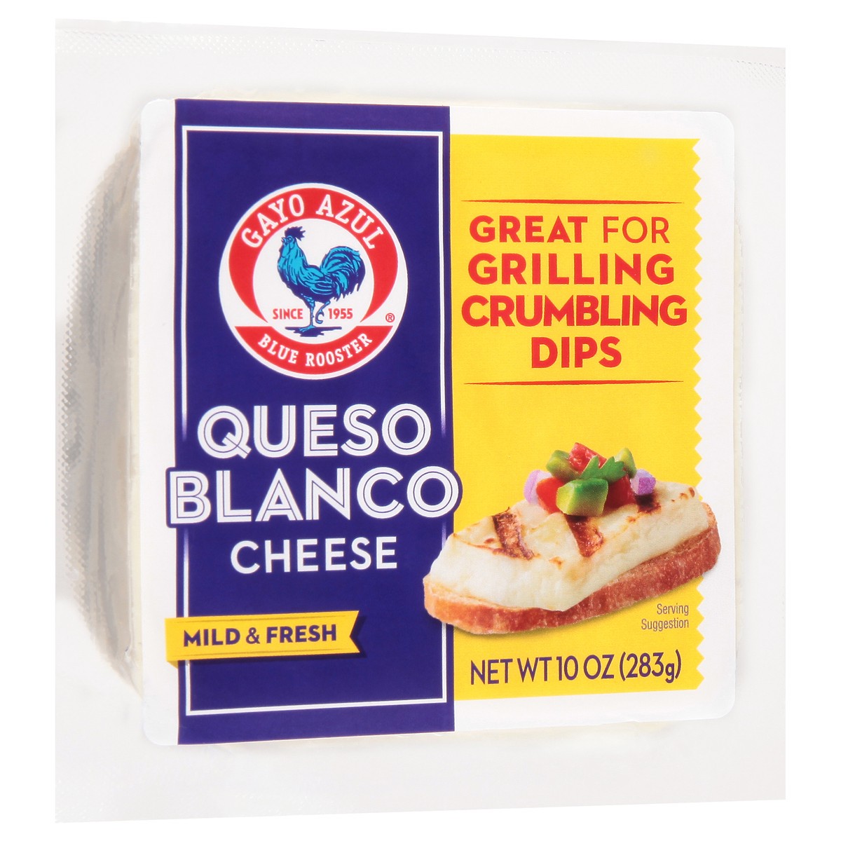 slide 4 of 14, Gayo Azul Mild & Fresh Queso Blanco Cheese 10 oz, 10 oz