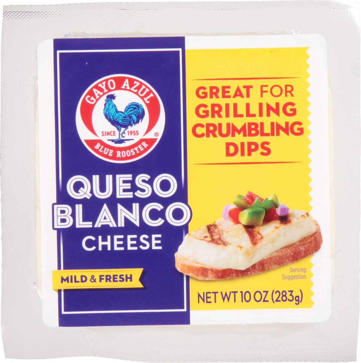 slide 14 of 14, Gayo Azul Mild & Fresh Queso Blanco Cheese 10 oz, 10 oz