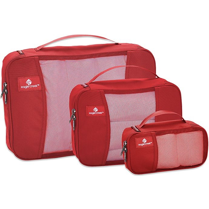 slide 1 of 1, Eagle Creek Pack-It Packing Cube Set - Red Fire, 3 ct