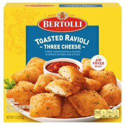 Bertolli Three Cheese Toasted Ravioli, Frozen Appetizer, 11 oz.