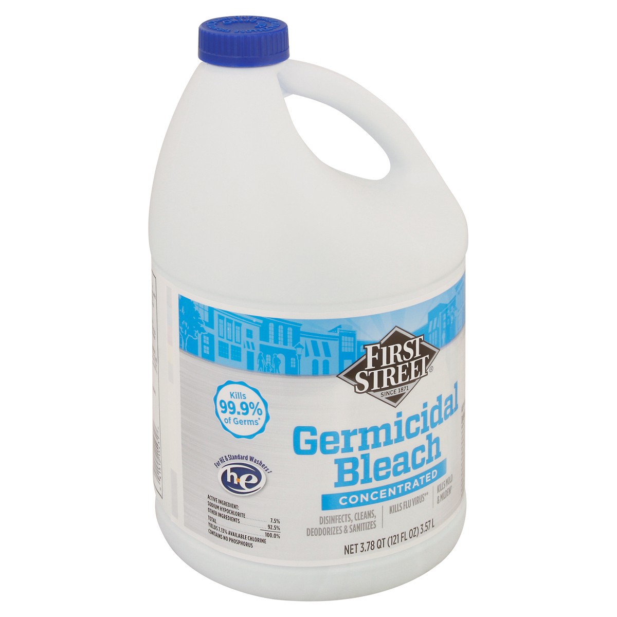 slide 11 of 12, First Street Fs/A-1 Germicidal Bleach, 121 oz