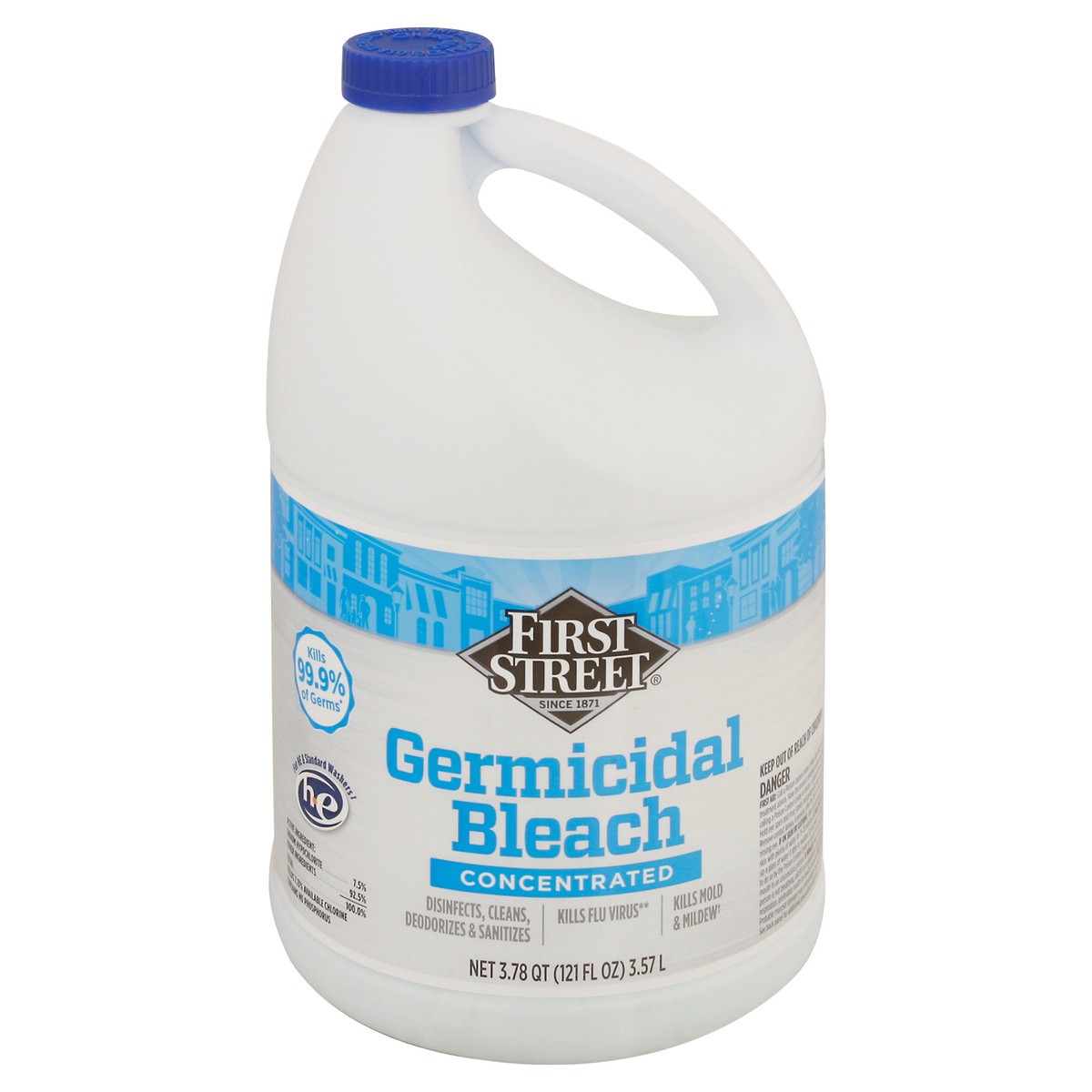 slide 6 of 12, First Street Fs/A-1 Germicidal Bleach, 121 oz