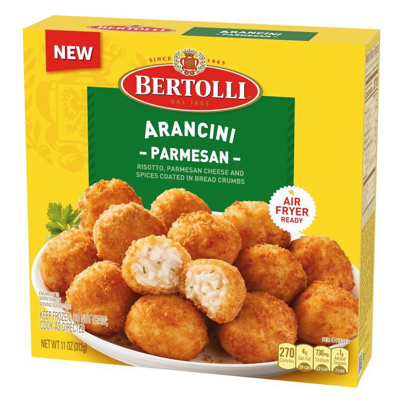 slide 3 of 3, Bertolli Parmesan Arancini, Frozen Appetizer, 11 oz., 11 oz