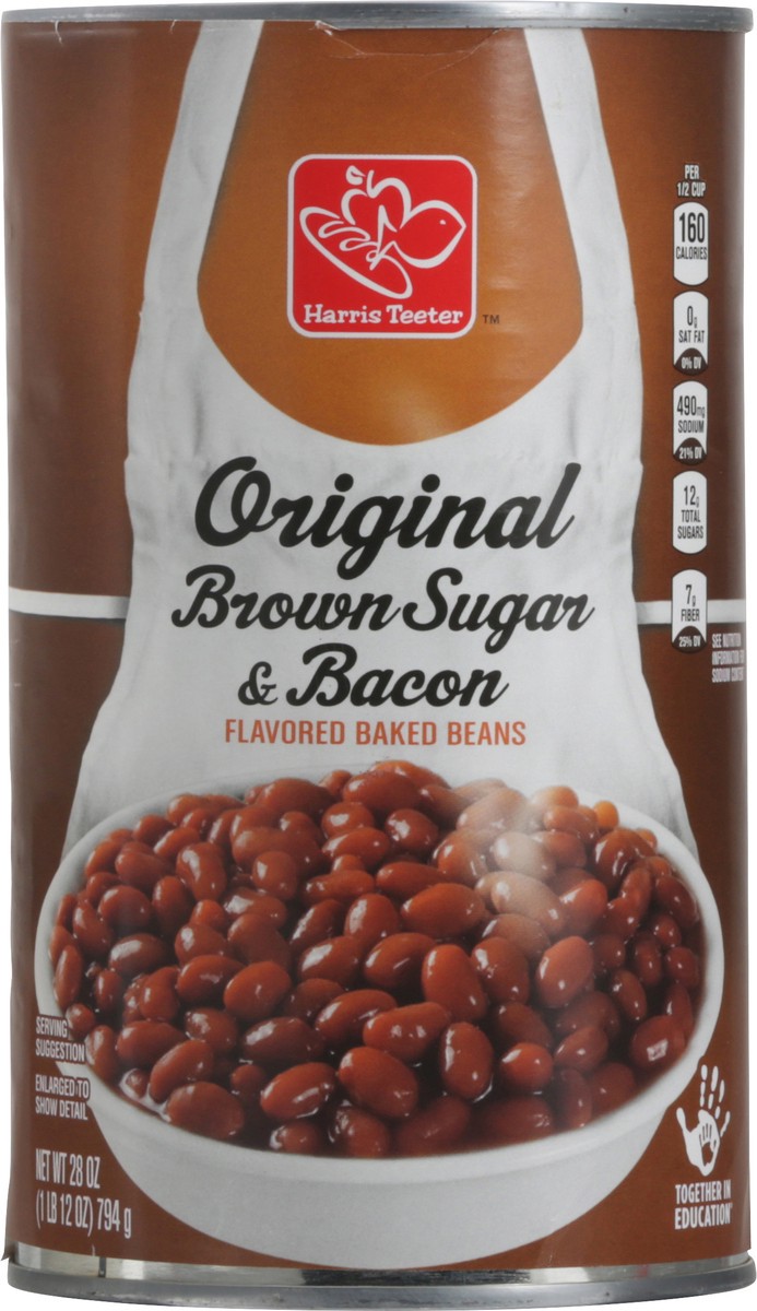 slide 1 of 12, Harris Teeter Baked Beans, 28 oz