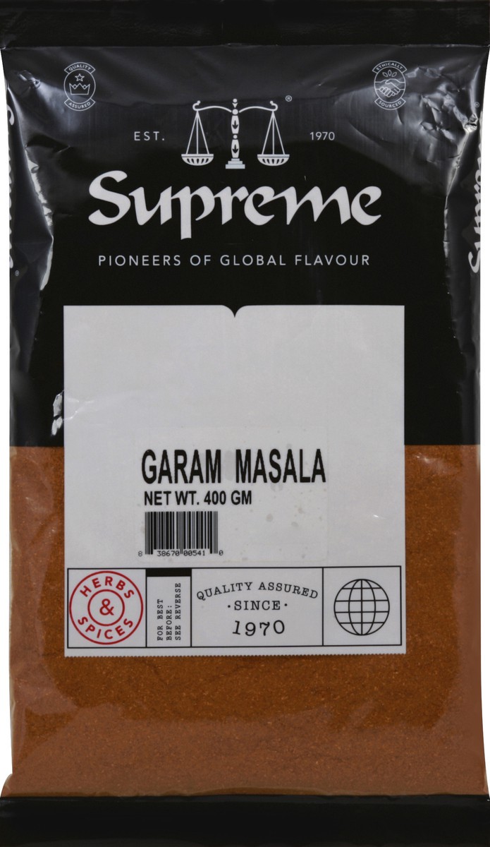 slide 2 of 5, Supreme Garam Masala 400 g, 400 g