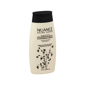 slide 1 of 1, Nuance Salma Hayek Passion Fruit Nourishing Body Cleansing Cream, 10 fl oz; 296 ml