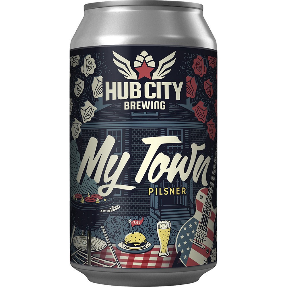 slide 1 of 1, Hub City My Town, 4 ct; 12 oz