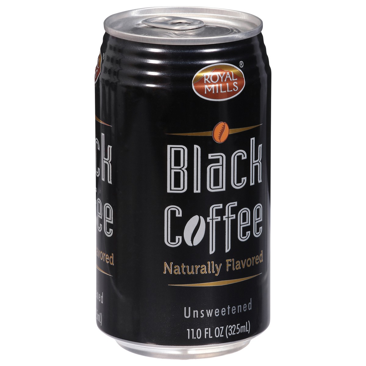 slide 12 of 13, Royal Mills Unsweetened Black Coffee - 11 fl oz, 11 fl oz