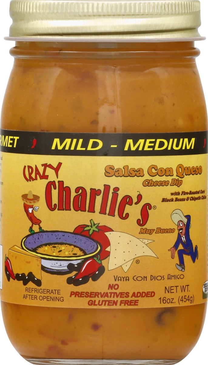 slide 11 of 11, Crazy Charlies Cheese Dip 16 oz, 16 oz