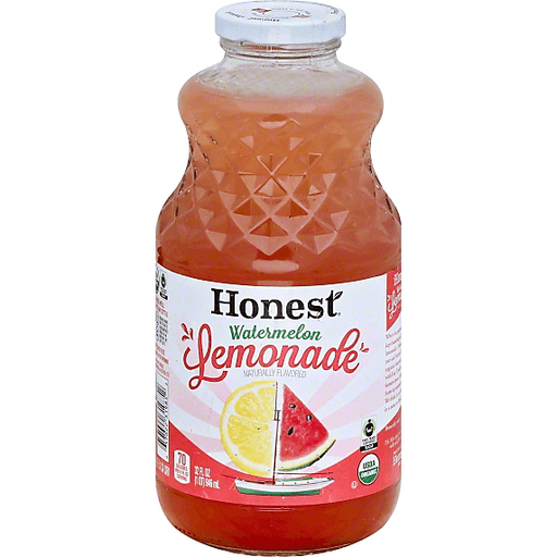 slide 2 of 3, Honest Watermelon Lemonade, 32 oz