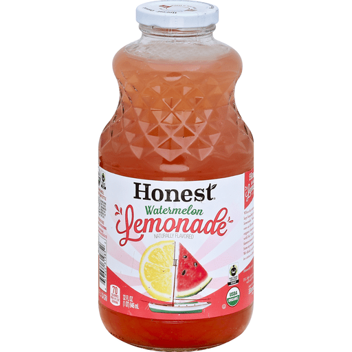 slide 3 of 3, Honest Watermelon Lemonade, 32 oz