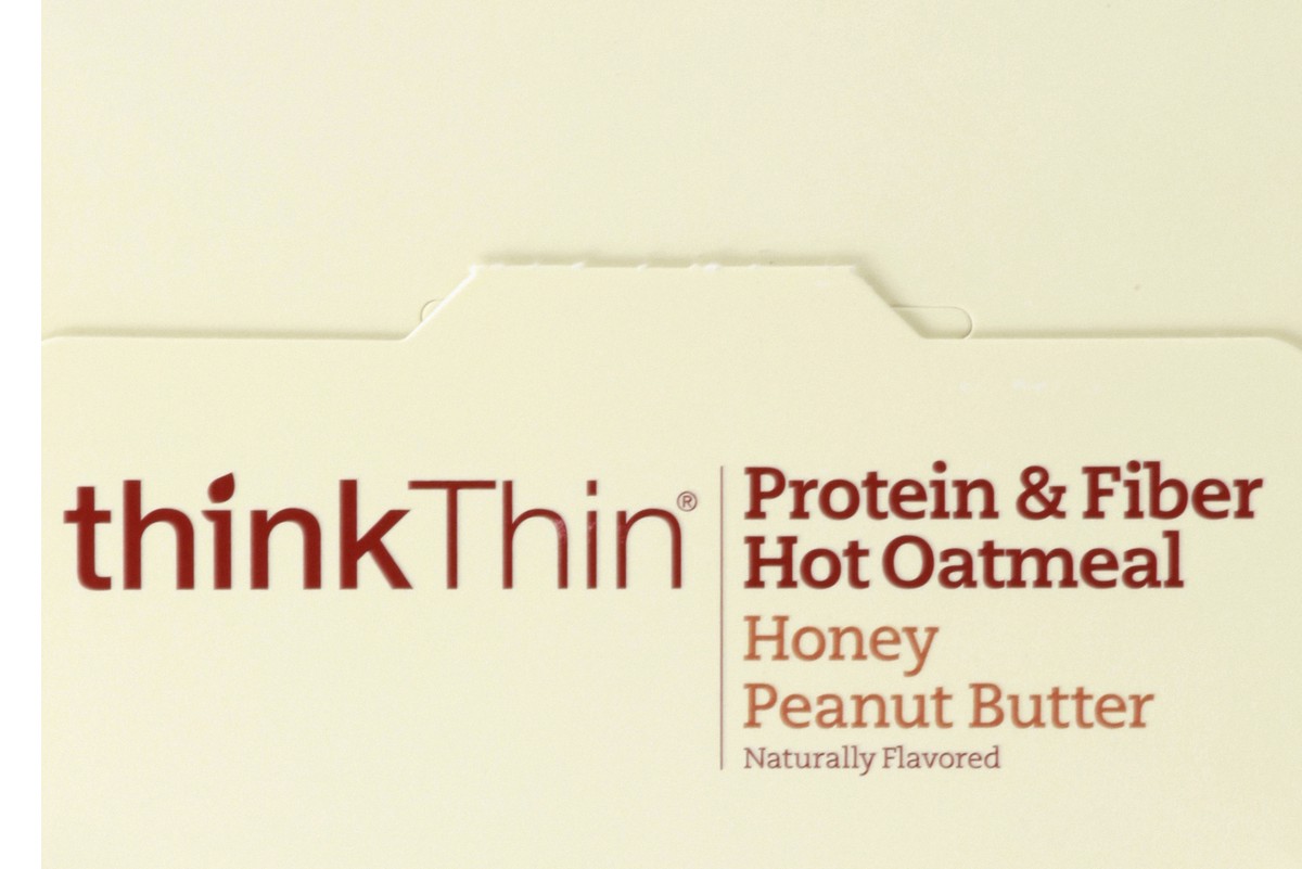 slide 2 of 4, think! Honey Peanut Butter Oatmeal, 6 ct; 1.76 oz