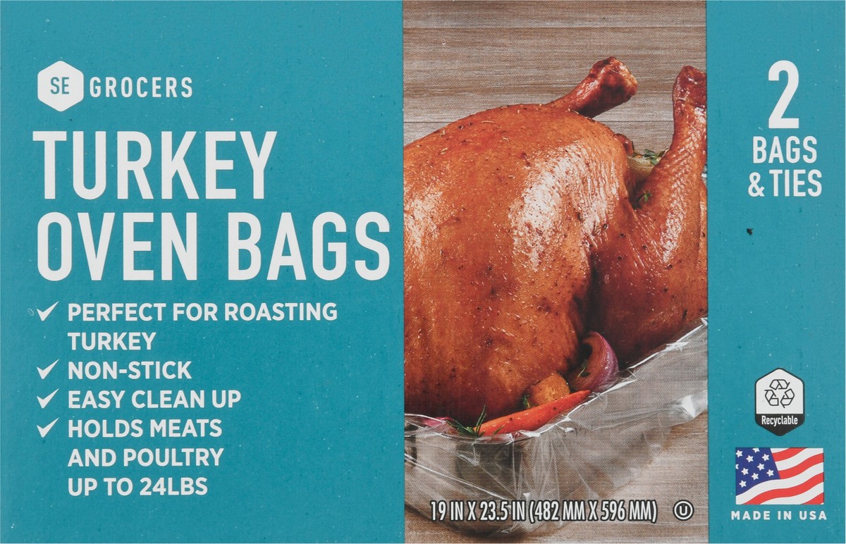 slide 2 of 11, SE Grocers Turkey Oven Bag 2ct, 2 ct