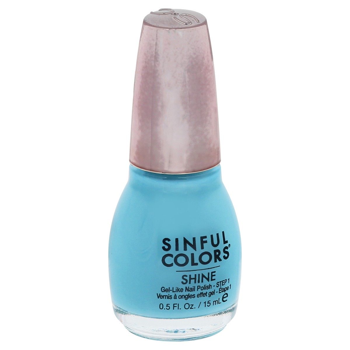 slide 5 of 9, Sinful Colors Shine Caribbean Cool 2600 Shine Nail Polish 0.5 oz, 0.5 oz