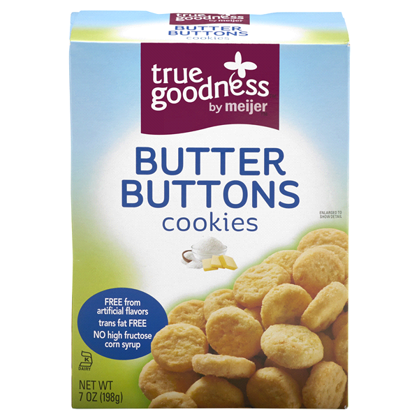 slide 1 of 1, True Goodness Butter Cookies, 7 oz