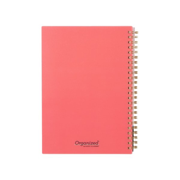 slide 8 of 10, 2026 Organized by Happy Planner Monthly/Weekly Small Twin Loop Planner, 5-1/2"" x 8-1/4"", Sunset, January To December, PT0025S012, 1 ct