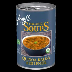 Amy's Amy’s Organic Quinoa, Kale & Red Lentil Soup, 14.4 oz.