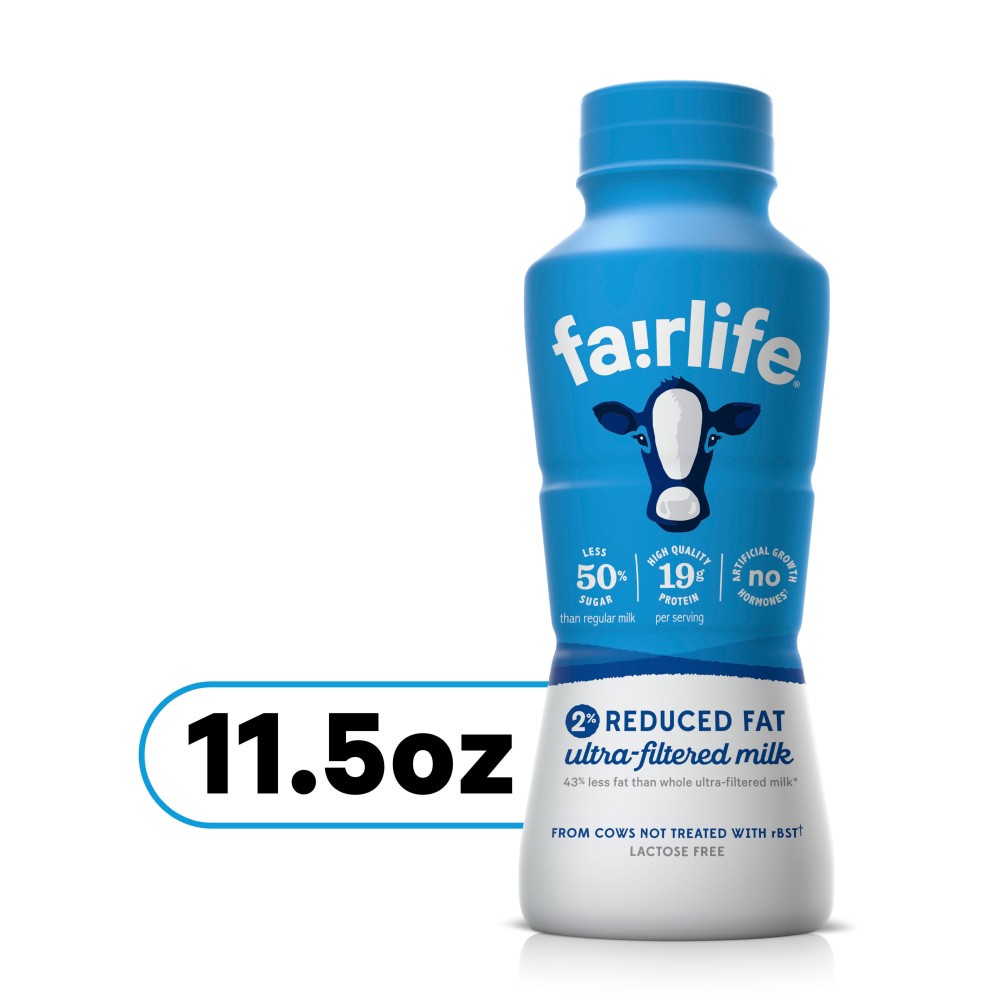 slide 1 of 2, fairlife 2% Reduced Fat Milk, 11.5 fl oz