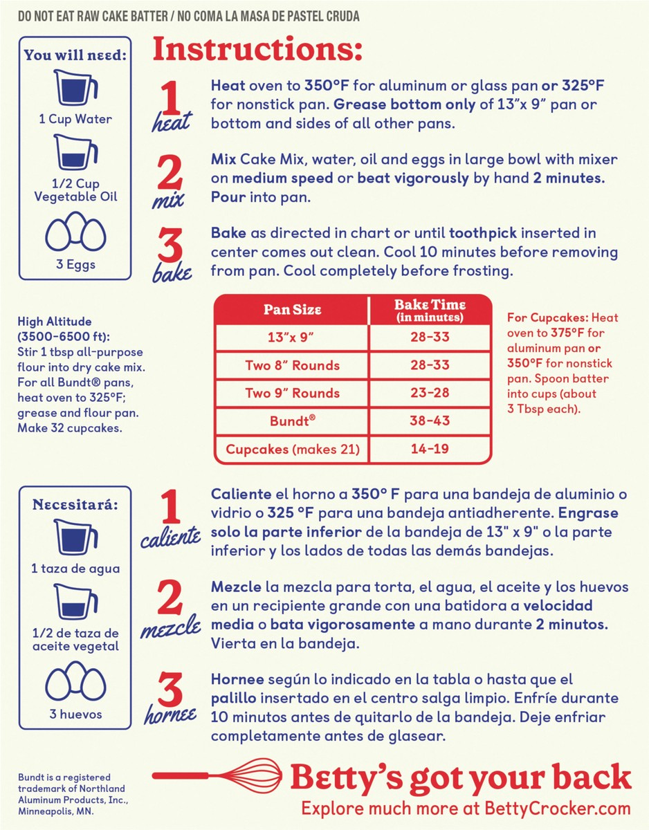 slide 7 of 13, Betty Crocker Delights Super Moist Triple Chocolate Fudge Cake Mix, Holiday Baking, 13.25 oz, 13.25 oz