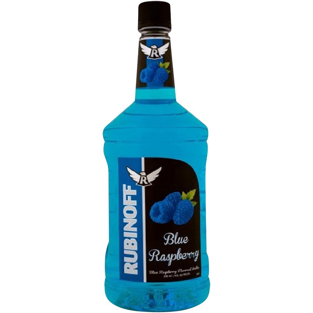 slide 1 of 1, Rubinoff Blue Raz Vodka, 1.75 liter