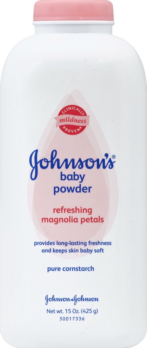 slide 1 of 7, Johnson's Baby Powder 15 oz, 15 oz