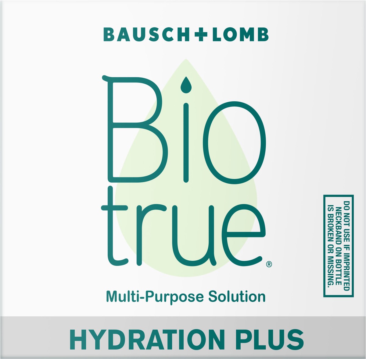 slide 6 of 7, Biotrue 10oz Biotrue Hydration Plus MPS + LC, 1 ct