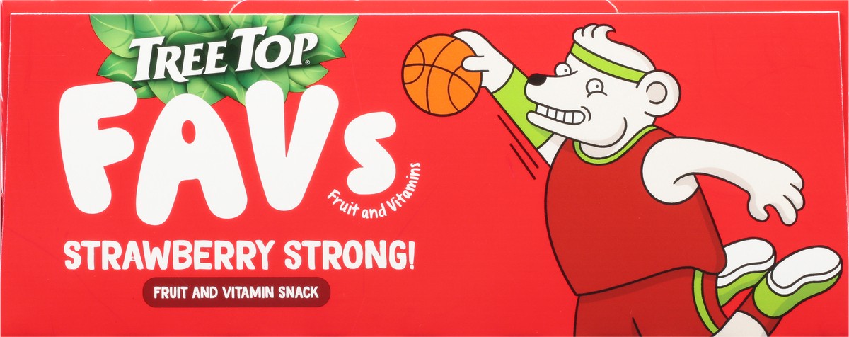 slide 7 of 14, Tree Top Strawberry Strong Fruit & Veggie Blend 10 - 3.2 oz Pouches, 10 ct