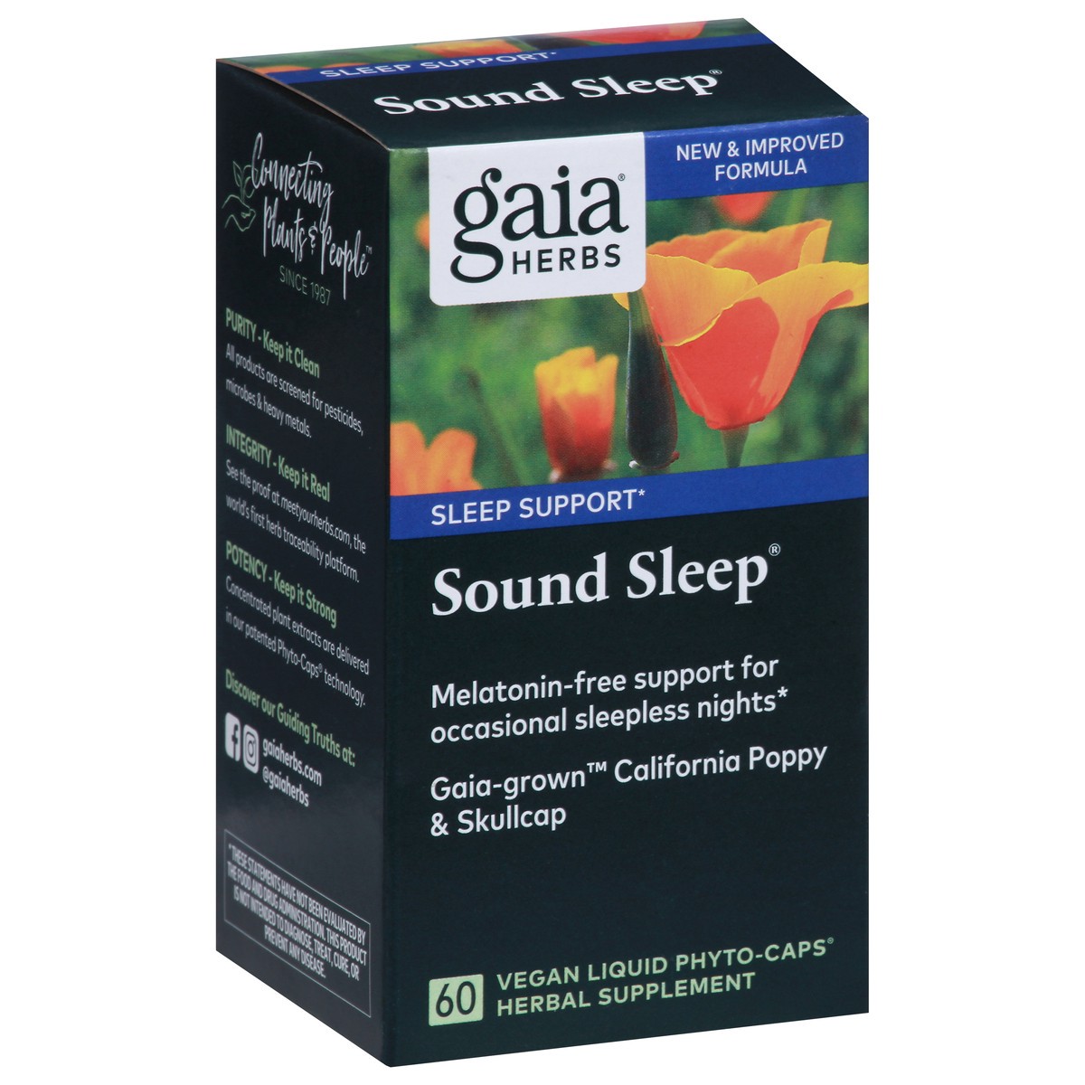 slide 2 of 10, Gaia Herbs Gaia Sound Sleep, 1 ct