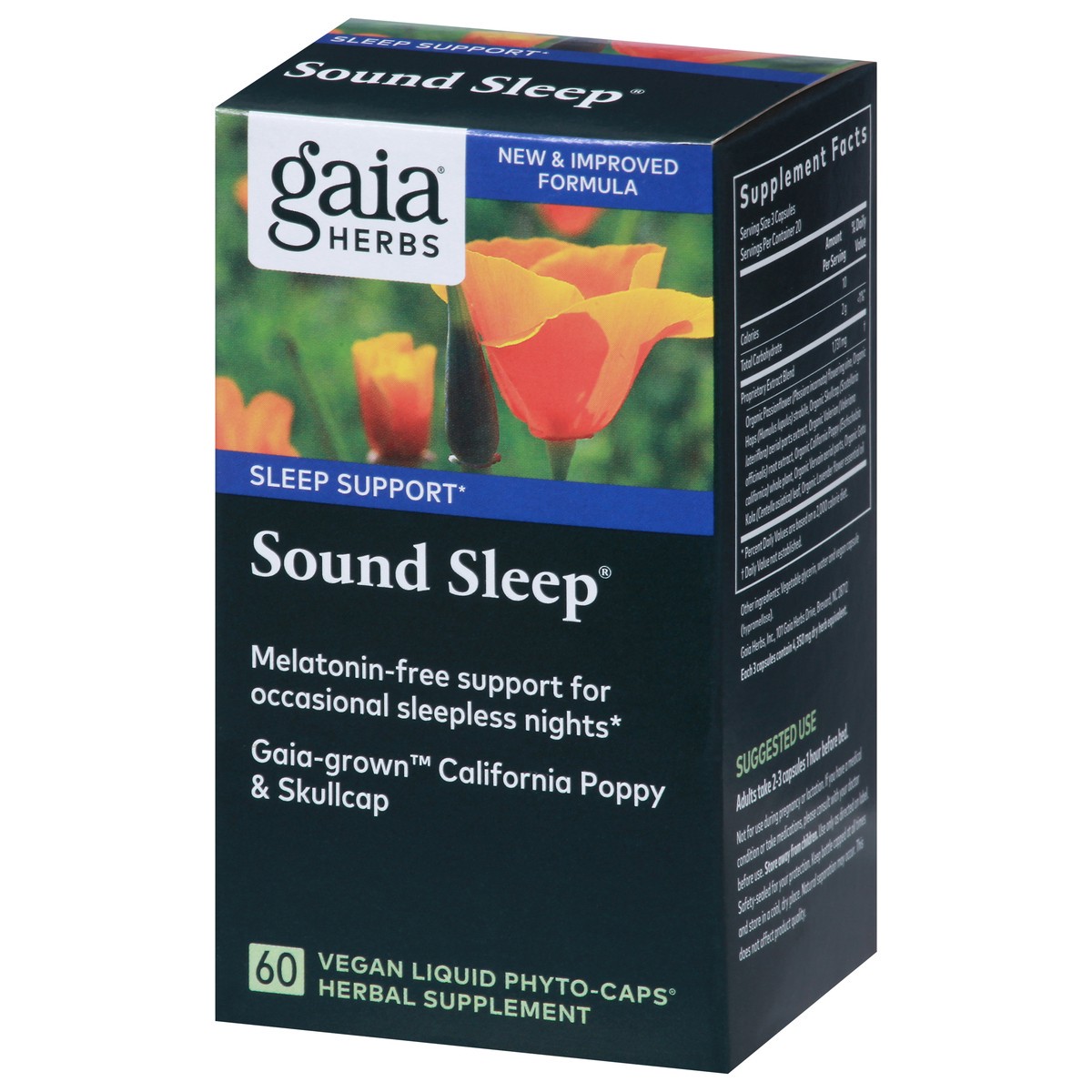 slide 6 of 10, Gaia Herbs Gaia Sound Sleep, 1 ct