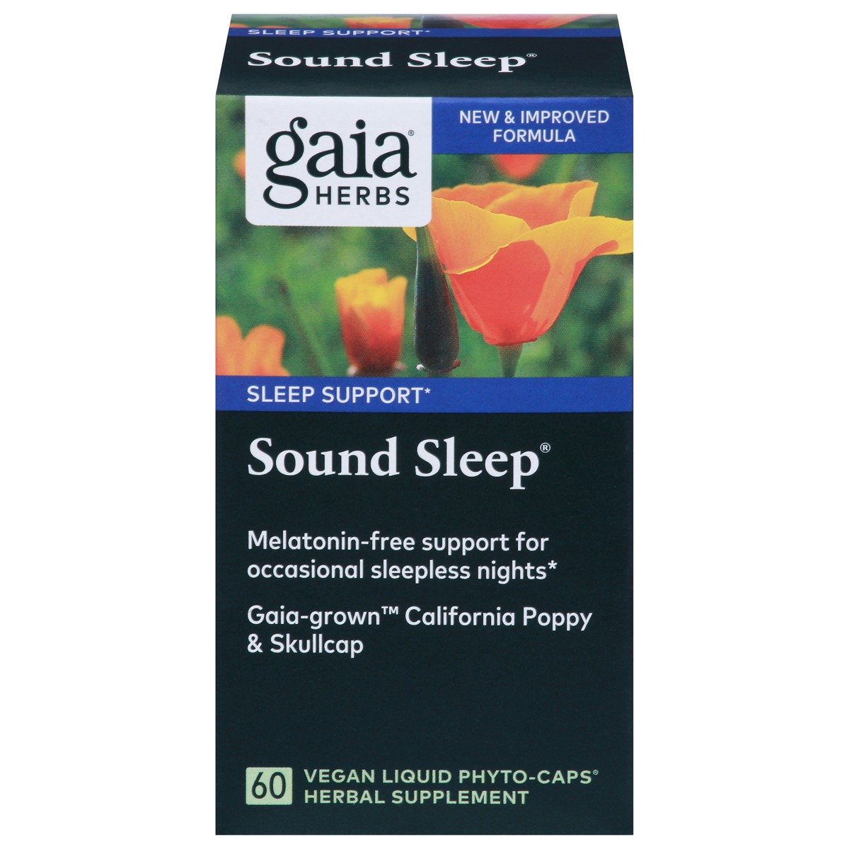 slide 1 of 10, Gaia Herbs Gaia Sound Sleep, 1 ct