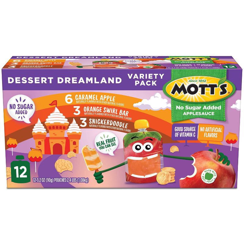 slide 10 of 15, Motts Vat Pk Dessert Drmland, 12 ct