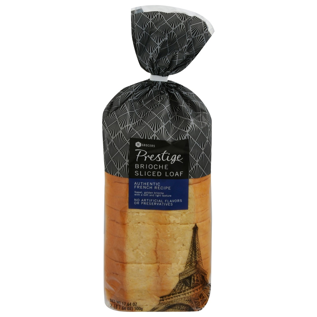 slide 1 of 9, Prestige Brioche Sliced Loaf, 17 oz