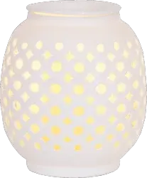 AmbiEscents Petra Wax Warmer - White