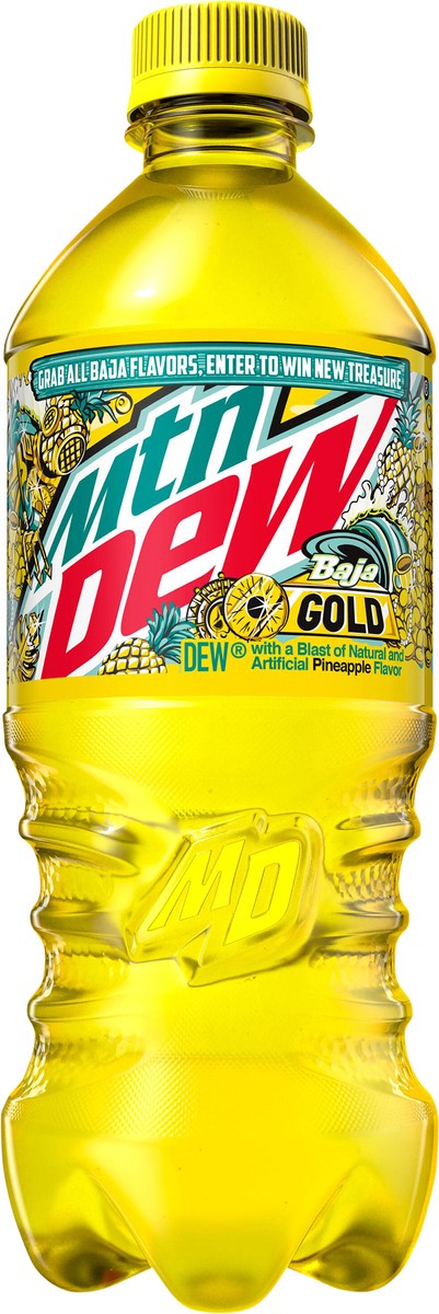 slide 2 of 4, Mountain Dew Soda, 20 fl oz