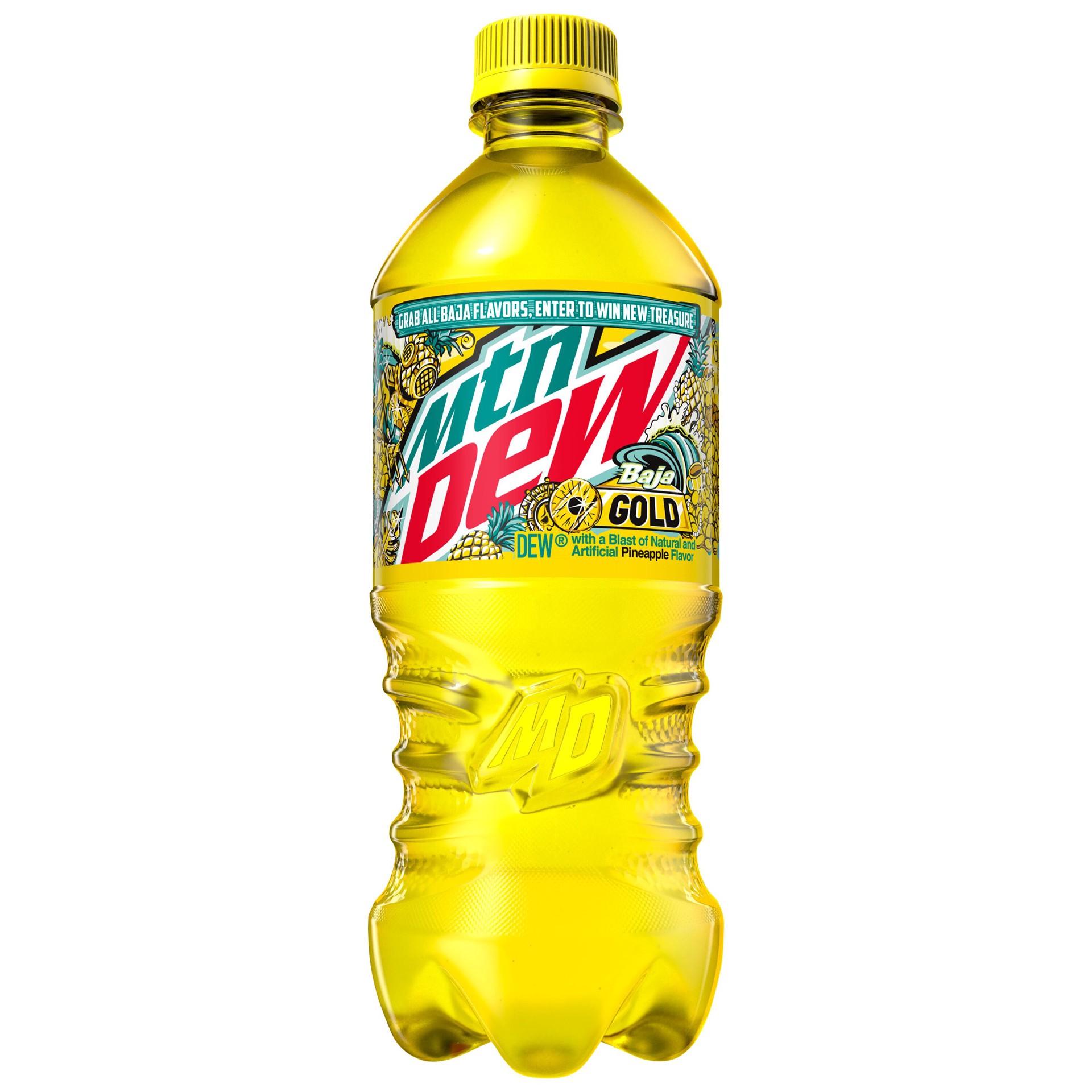 slide 1 of 4, Mountain Dew Soda, 20 fl oz