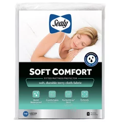Sealy Soft Comfort Mattress Protector, Twin