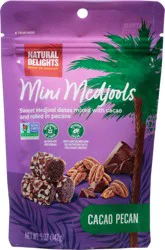 Natural Delights Cacao Pecan Mini Medjools 5 oz
