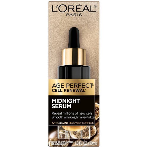 slide 6 of 13, L'Oréal Age Perfect Cell Renewal Midnight Serum Anti-Aging Complex - 1 fl oz, 1 fl oz