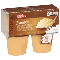 Hy-vee Banana Pudding Cups