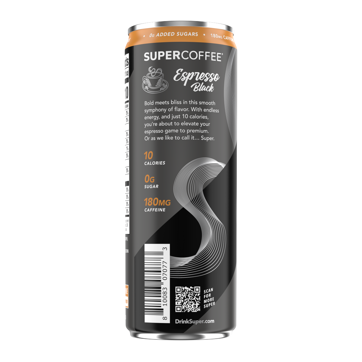 slide 9 of 9, Super Coffee Premium Triple Shot Espresso Black Espresso Beverage 11 fl oz, 11 fl oz