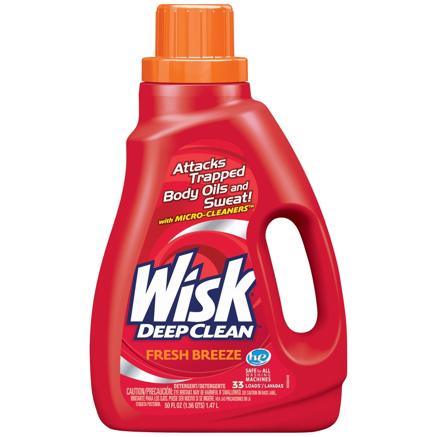 slide 1 of 3, Wisk Detergent 50 oz, 50 oz