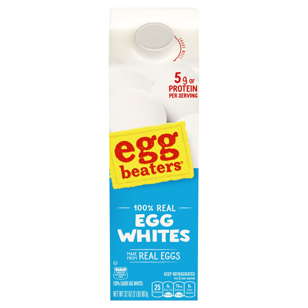 slide 1 of 1, Egg Beaters Egg Beater Liq Egg Whites, 32 oz