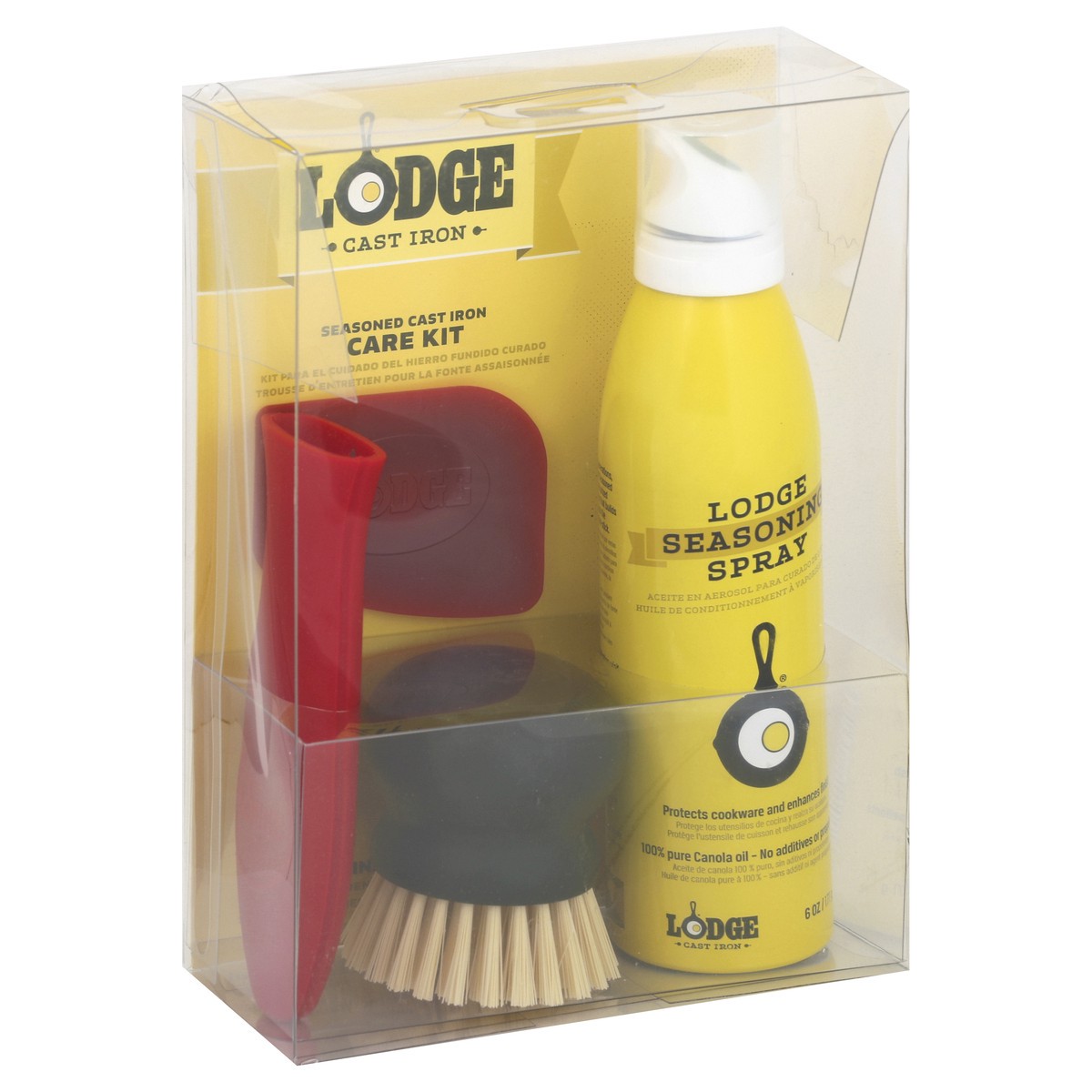 slide 5 of 5, Lodge Seasoned Cast Iron Care Kit, 1 ct