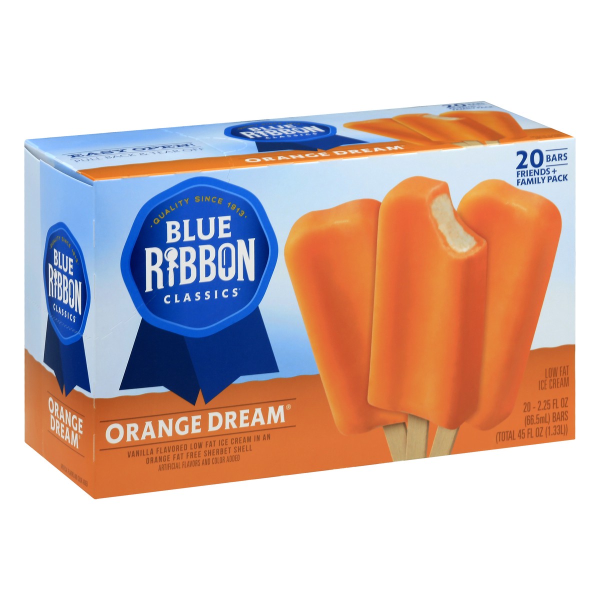 slide 6 of 10, Blue Ribbon Classics Orange Dream Frozen Treat Bar, 45 fl oz