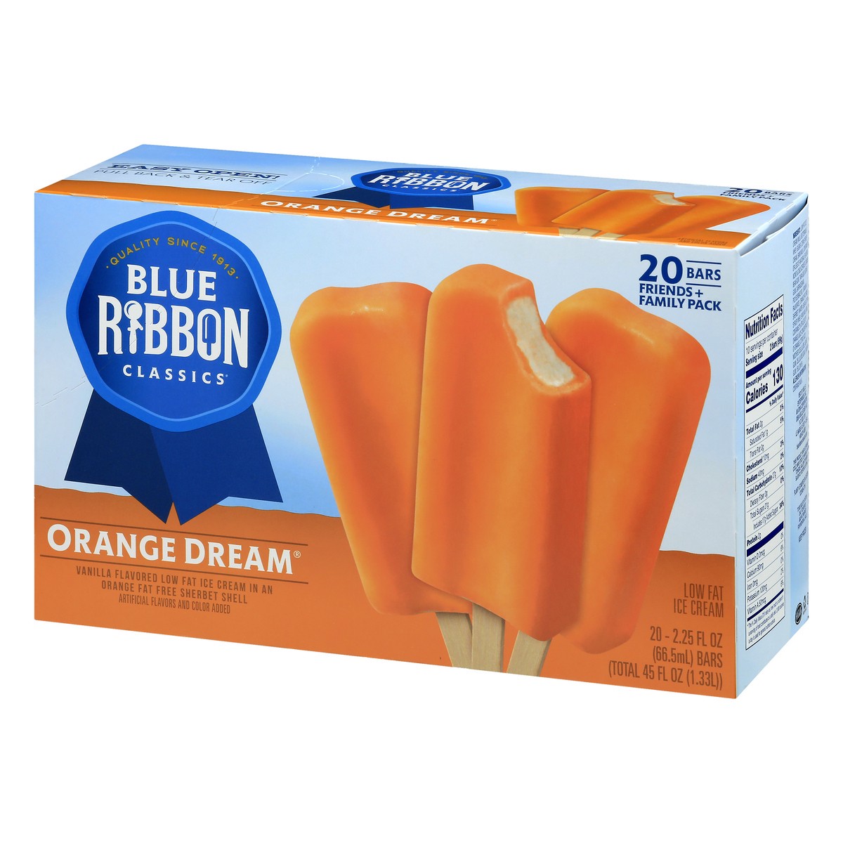 slide 5 of 10, Blue Ribbon Classics Orange Dream Frozen Treat Bar, 45 fl oz